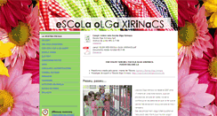 Desktop Screenshot of escolaolgaxirinacs.net